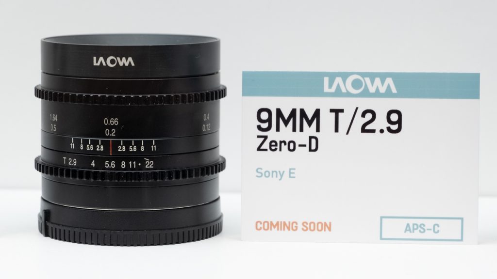 Laowa 9mm t/2.9 Zero-D Cine Sony E